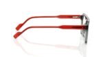 Grey Rectangle Eyeglasses for Men and Women - Image 4