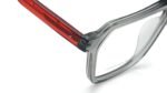 Grey Rectangle Eyeglasses for Men and Women - Image 7